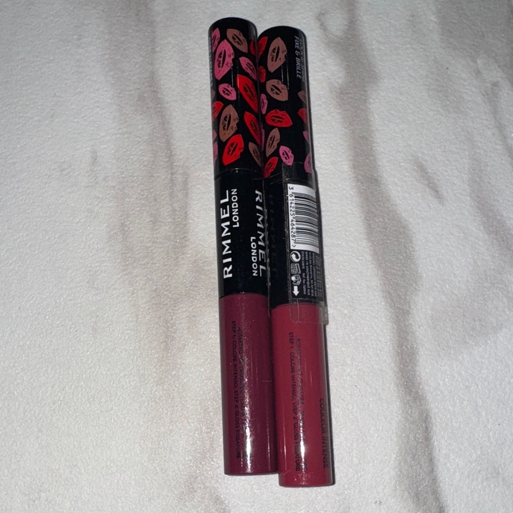Rimmel London Lipstick Set - Bold Berry and Classic Red